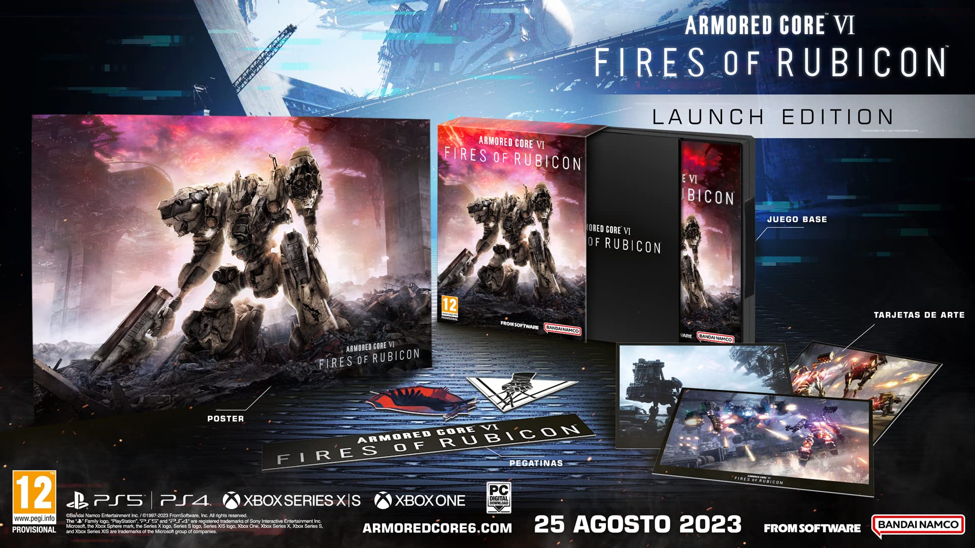 Armored Core Vi Fires Of Rubicon - Édition de lancement, PS4 Armored Core Vi Fires Of Rubicon - Édition de lancement, PS4